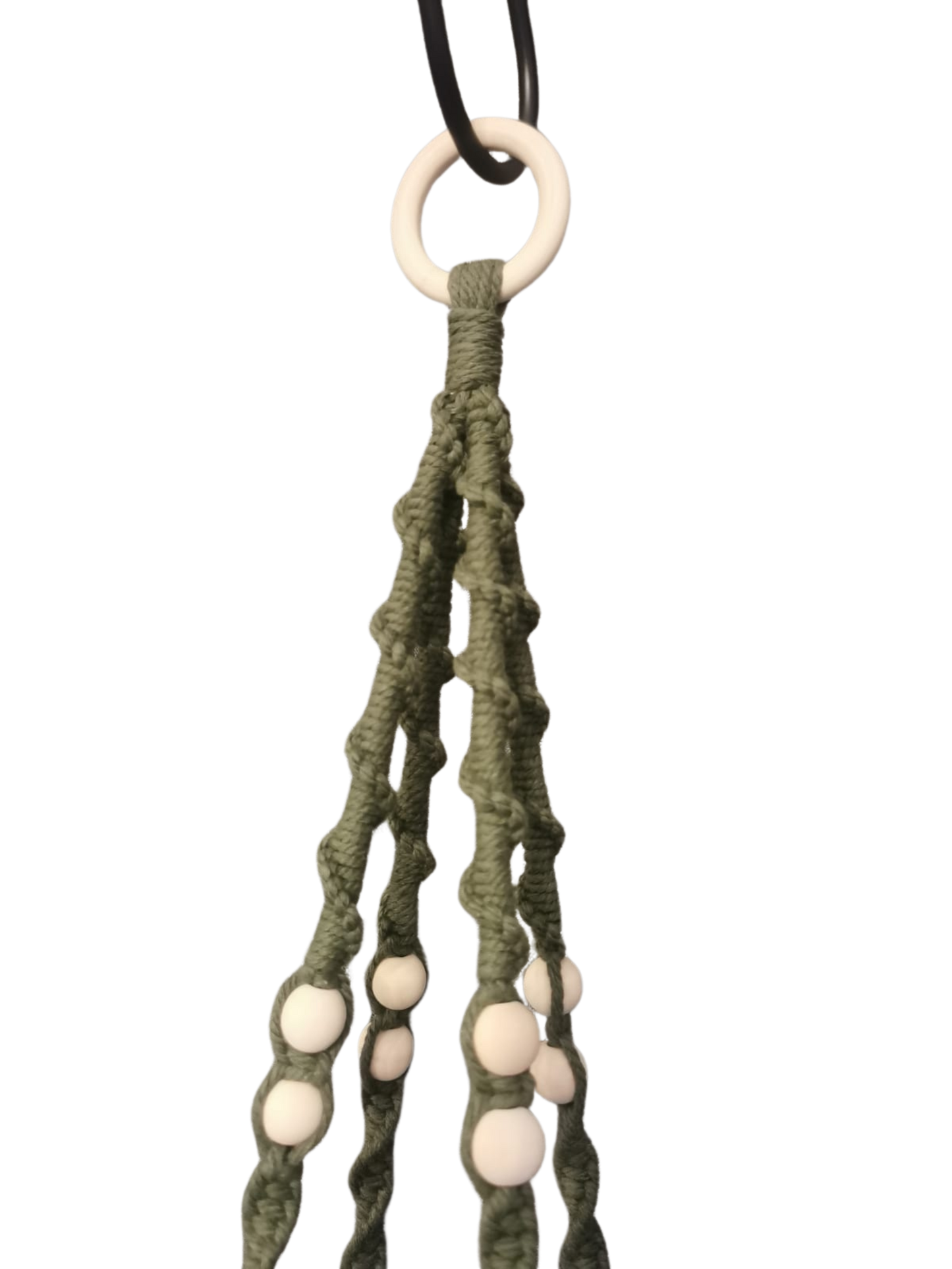 The Moss Twist Macramé Plant Hanger