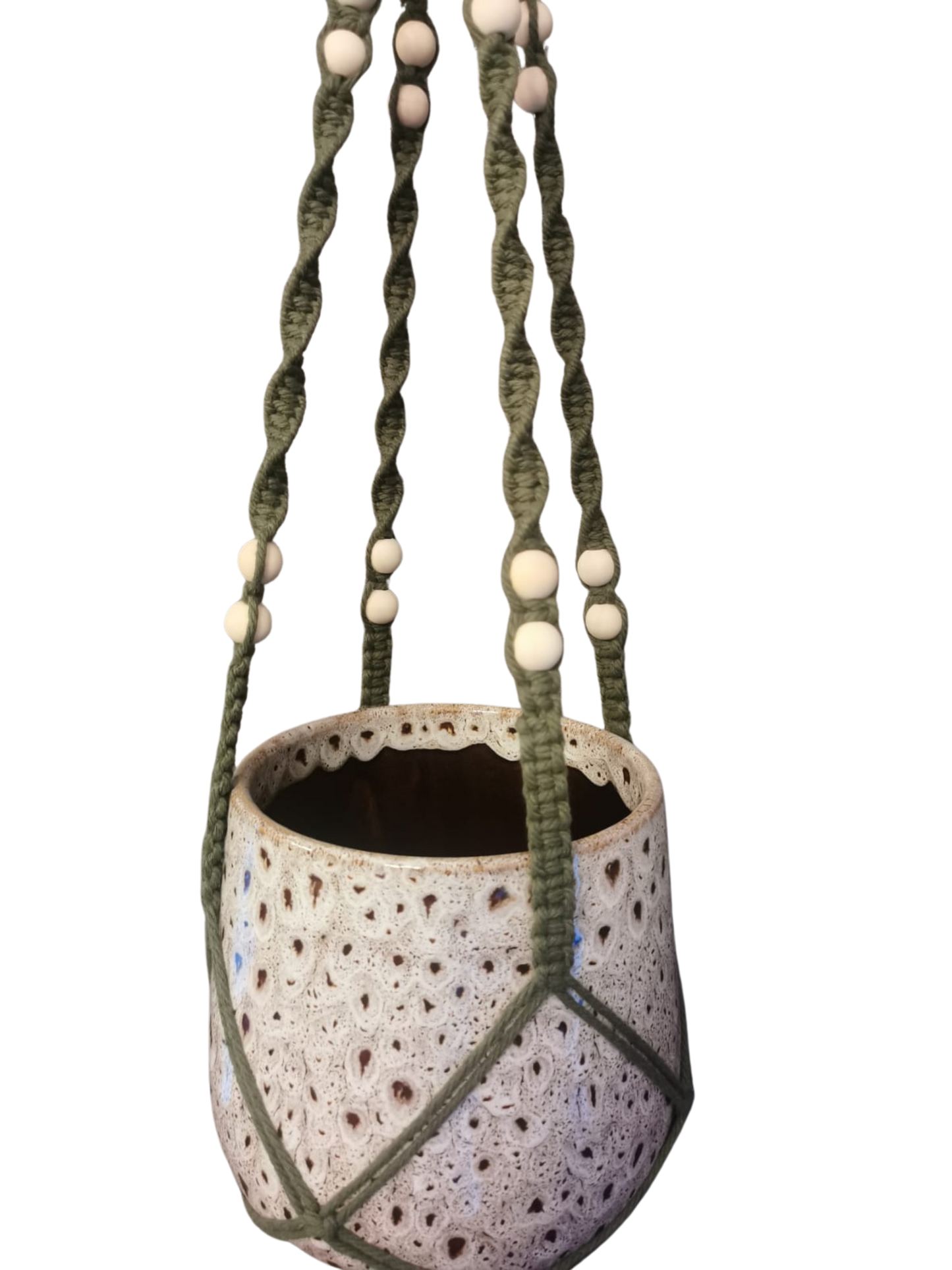The Moss Twist Macramé Plant Hanger